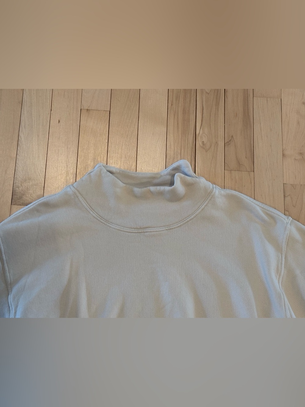 Joah Brown Oversized Turtleneck Sweatshirt Sahara French Terry Small Medium - Picture 6 of 9